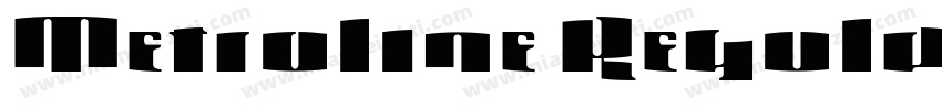 Metroline Regular字体转换